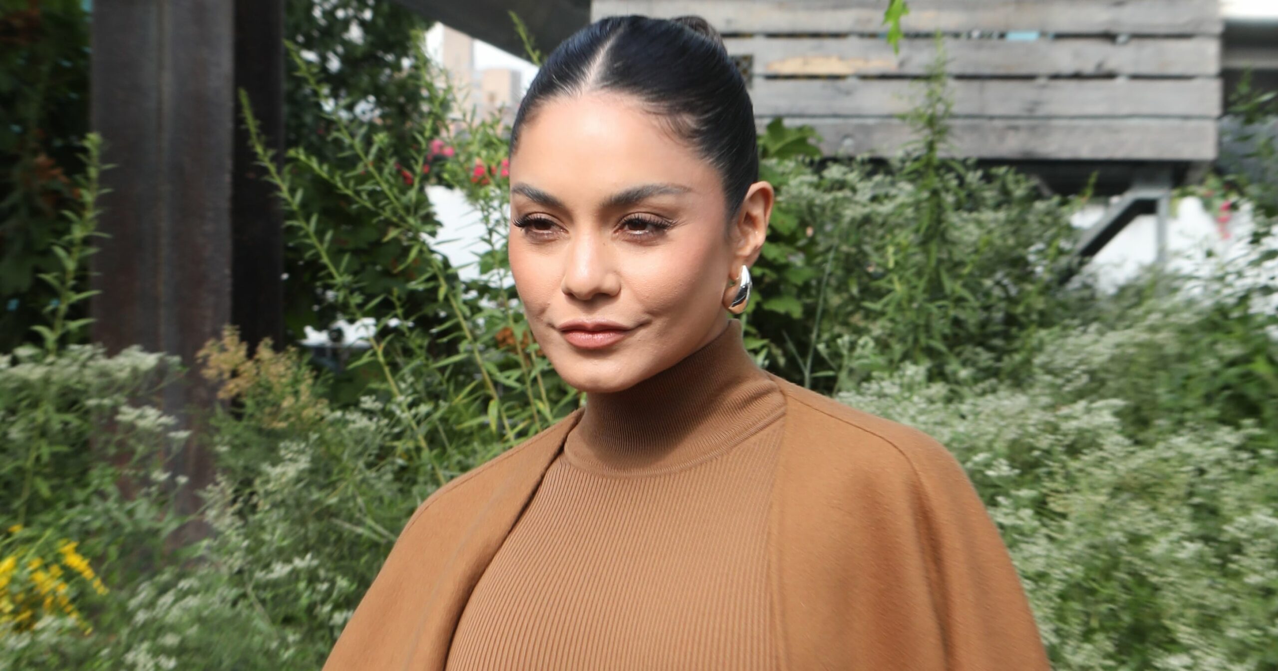 vanessa-hudgens’s-sheer,-plunging-gown-is-the-bachelorette-outfit-we’ve-been-waiting-for
