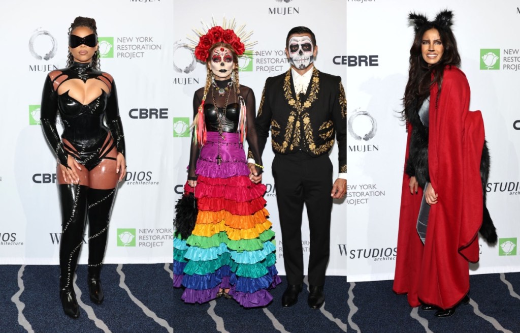 chloe-bailey-dresses-as-catwoman,-kelly-ripa-wears-day-of-the-dead-inspired-costume-and-more-at-bette-midler’s-halloween-party 2023