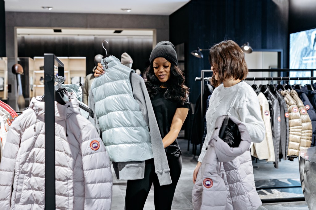 canada-goose’s-executive-leadership-team-hits-the-sales floor