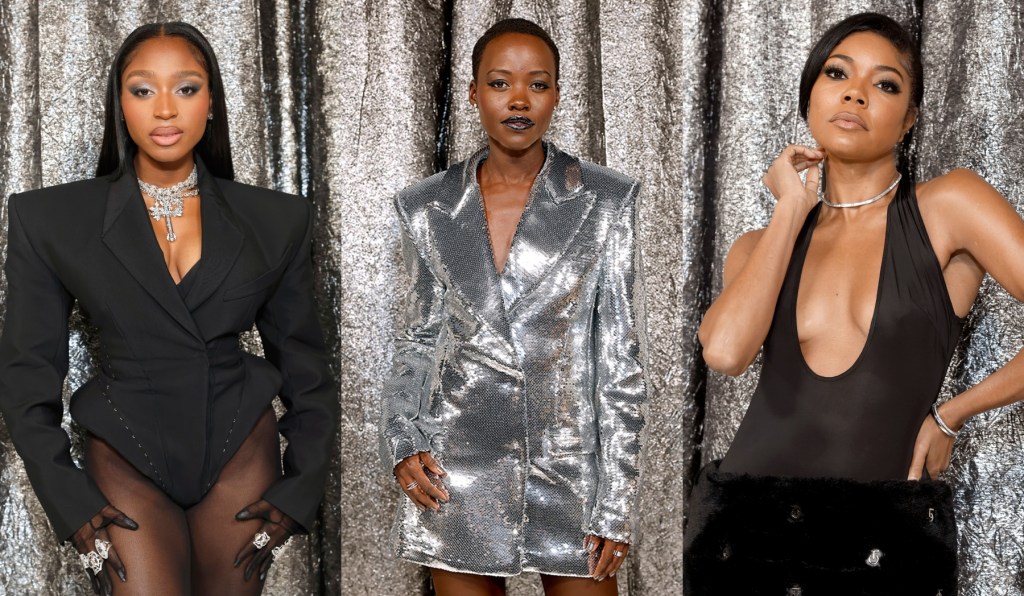 lupita-nyong’o,-normani,-gabrielle-union-and-more-stars-embrace-sparkles,-bold-shoulders-and-striking-silhouettes-at-the-premiere-of-beyonce’s-‘renaissance’-concert film