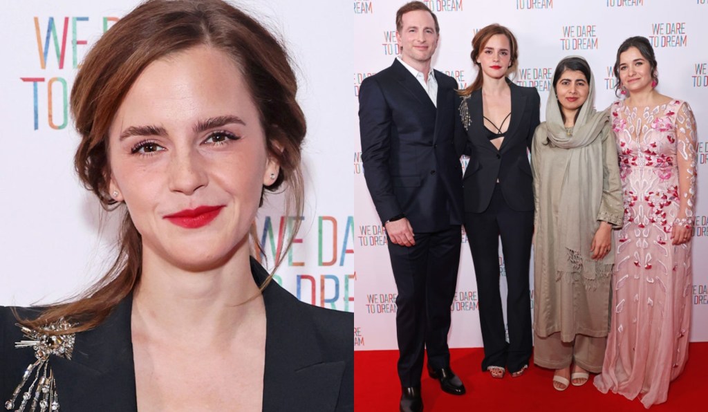 emma-watson-dons-embellished-alexander-mcqueen-blazer-at-‘we-dare-to-dream’ premiere