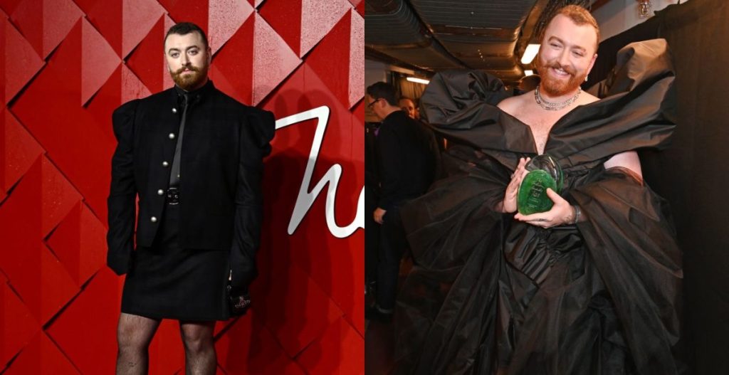 sam-smith-brings-drama-to-the-fashion-awards-2023-in-custom-looks-from-andreas-kronthaler-and-vivienne westwood