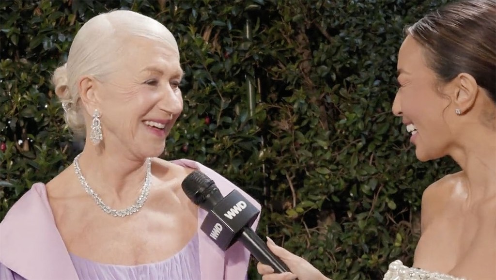 wwd-eye-on-the-golden-globes-red-carpet-with-helen mirren