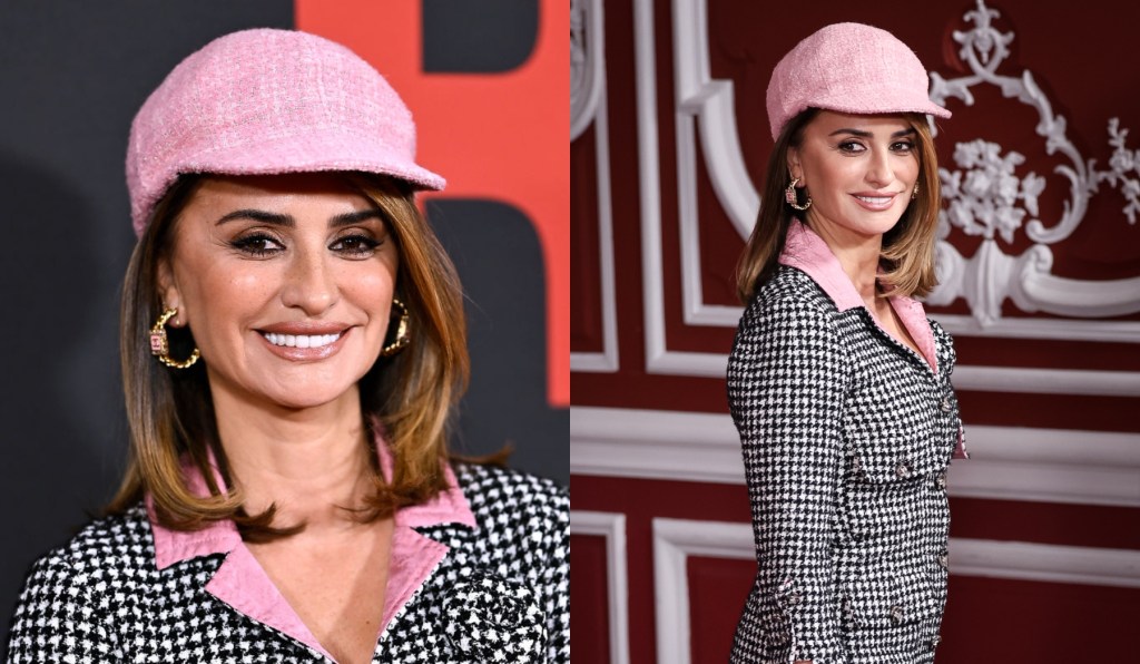 penelope-cruz-goes-retro-in-chanel-tweed-dress-for-‘ferrari’-madrid photo-call