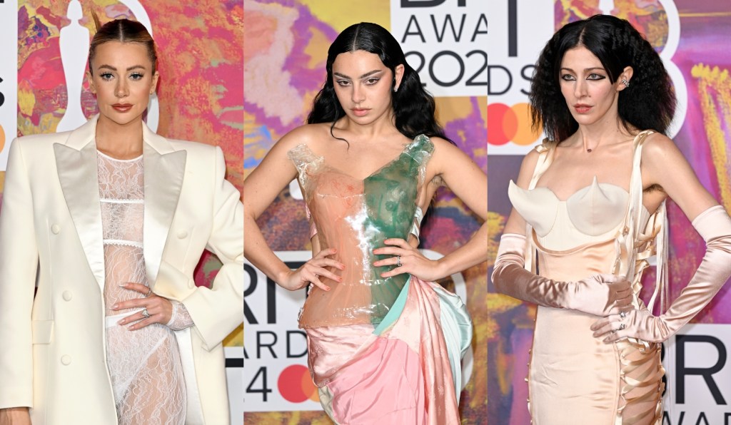 brit-awards-2024-was-year-of-lingerie-inspired-looks-on-the-red-carpet-with-charli-xcx,-caroline-polachek-and more
