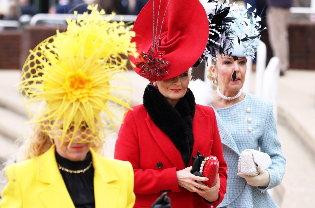 british-eccentricity,-clashing-prints,-tsar-dressing:-worst-dressed-guests-at-the-2024-cheltenham festival