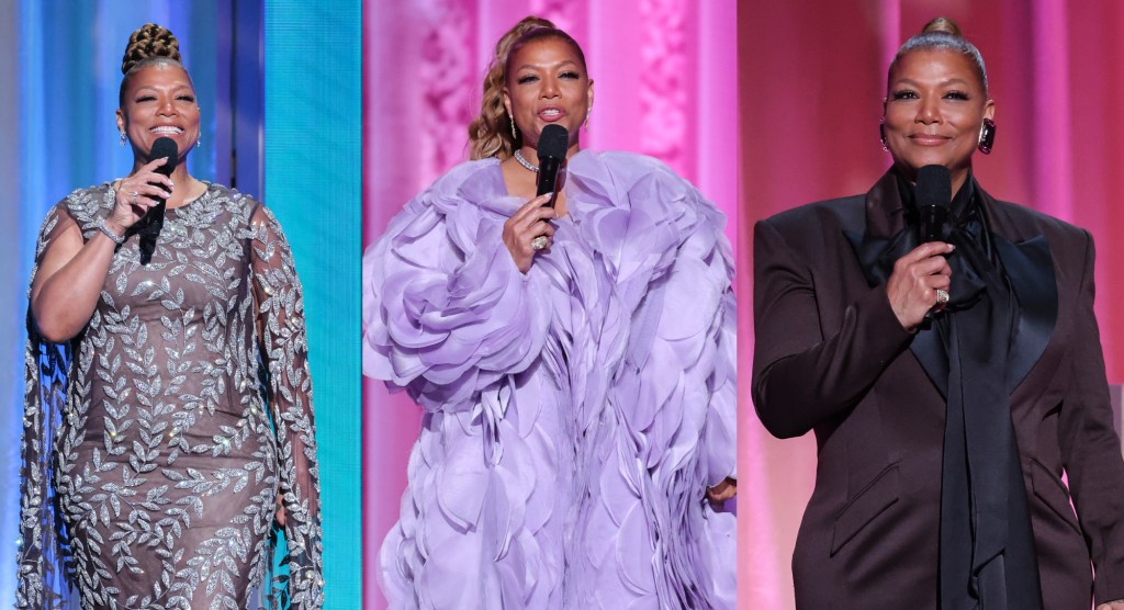 queen-latifah-hosts-naacp-image-awards-2024-in-sheer-oscar-de-la-renta-dress,-‘dune’-inspired-christian-siriano-tuxedo-gown-and-more looks