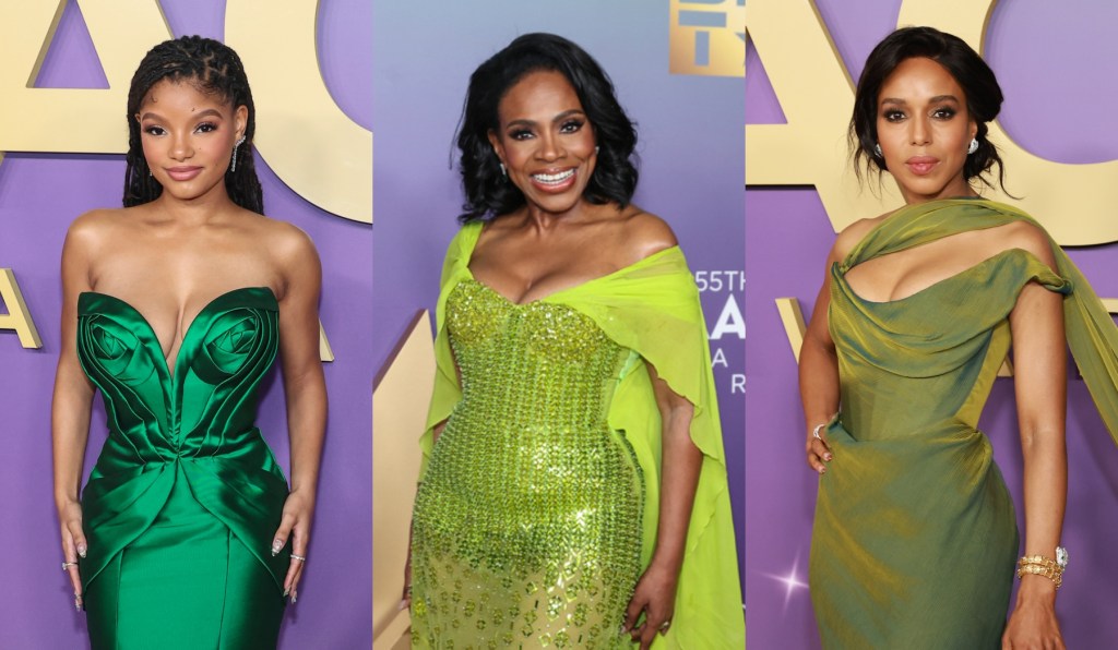 shades-of-green-dresses-are-trending-on-the-naacp-awards-2024-red-carpet-with-hailey-bailey,-sheryl-lee-ralph,-kerry-washington-and more