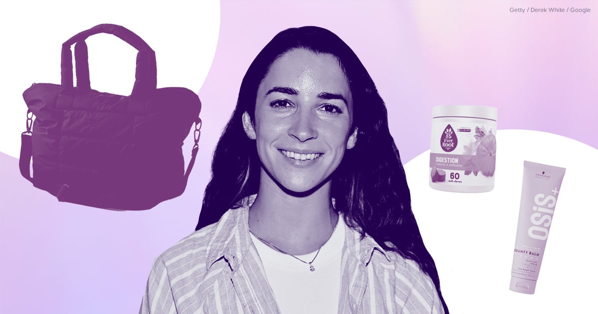 aly-raisman’s-must-haves:-from-a-nourishing-hair-mask-to-a-puffy-tote-bag