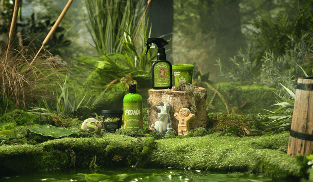 lush-x-‘shrek’-collection-counters-the-clean-girl-aesthetic-with-whimsical-swamp-inspired-bath-and-shower line