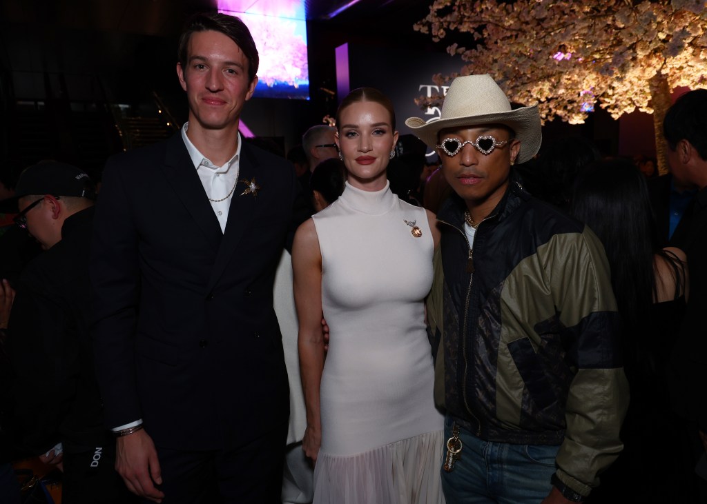 pharrell-williams,-rose-celebrate-the-tiffany-wonder-exhibit-tokyo opening