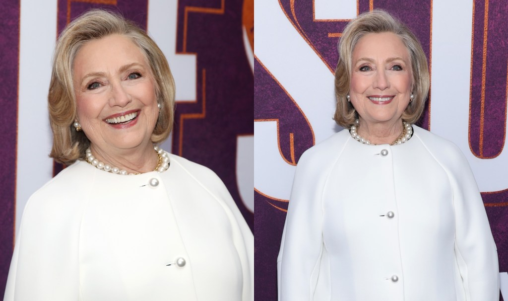 hillary-clinton-pays-homage-to-early-1900s-suffragettes-in-white-jacket-at-‘suffs’-broadway premiere