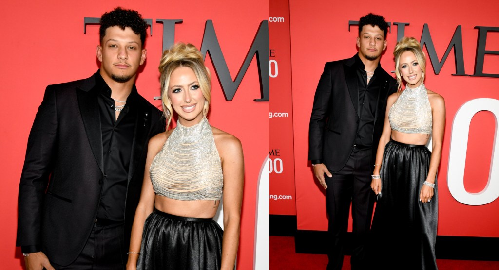 patrick-mahomes’-wife-brittany-sparkles-in-statement-crystal-top-and-voluminous-maxi-skirt-by-sau-lee-at-time-100-gala 2024