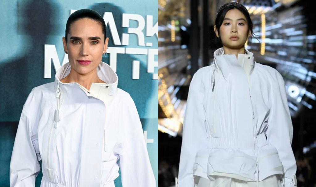 jennifer-connelly-does-futuristic-sportswear-in-louis-vuitton-runway-look-for-‘dark-matter’ premiere