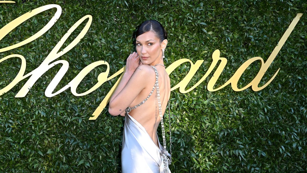 bella-hadid-goes-backless-and-bejeweled-in-dsquared-cocktail-dress-at-chopard’s-cannes-film-festival-2024 party
