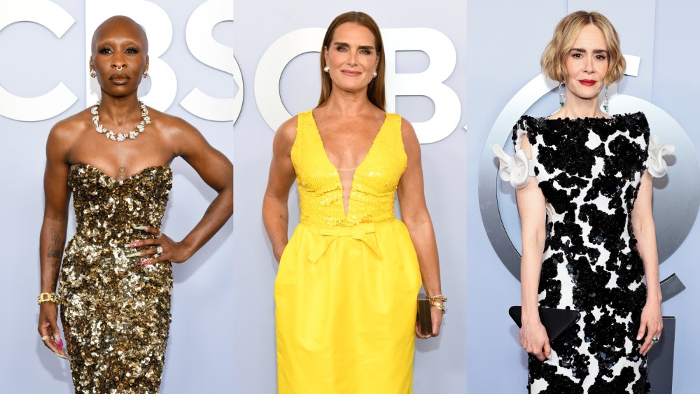 sequins-and-sparkling-embellishments-were-trending-at-the-tony-awards-2024:-cynthia-erivo,-sarah-paulson-and-more-light-up-the night