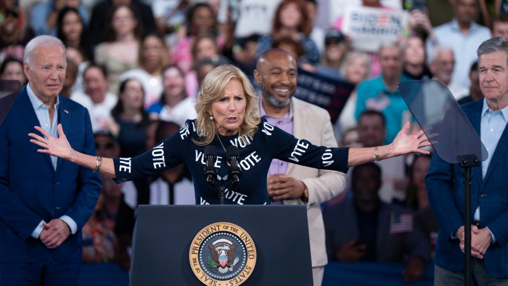 jill-biden-encourages-voters-with-christian-siriano-dress-at-rally-in-north carolina