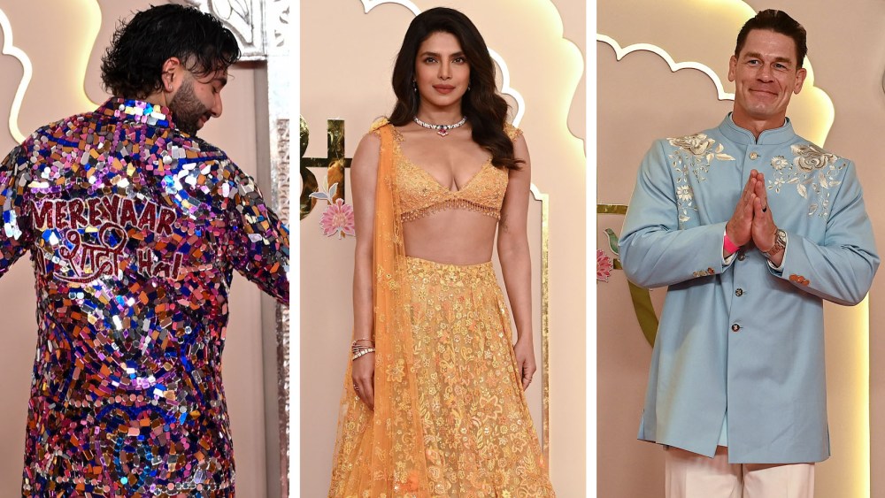 john-cena,-priyanka-chopra-and-more-guests-in-vibrant-looks-at-anant-ambani-and-radhika-merchant’s-star-studded wedding