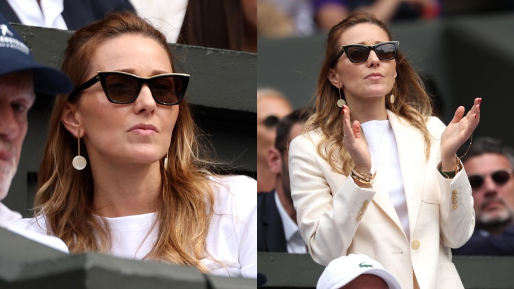 novak-djokovic’s-wife-jelena-goes-minimalist-in-cream-suit-and-sleek-cat-eye-shades-at-wimbledon-2024-men’s final