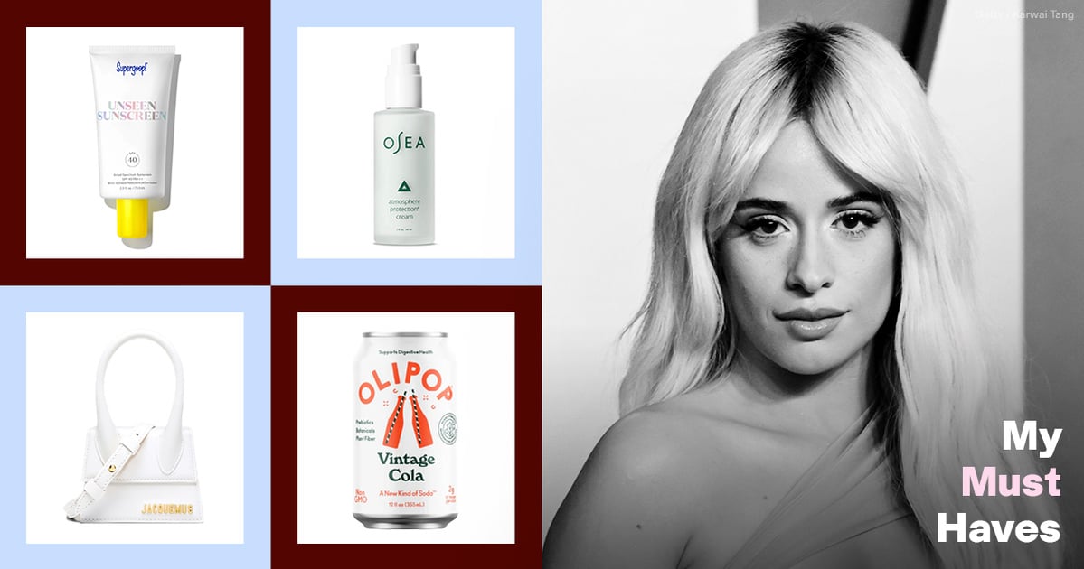 camila-cabello’s-must-haves:-from-supergoop-sunscreen-to-a-gut-friendly-soda