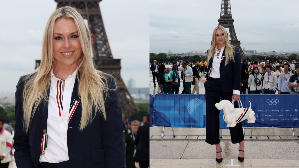 lindsey-vonn-suits-up-in-thom-browne-for-paris-olympics-opening ceremony