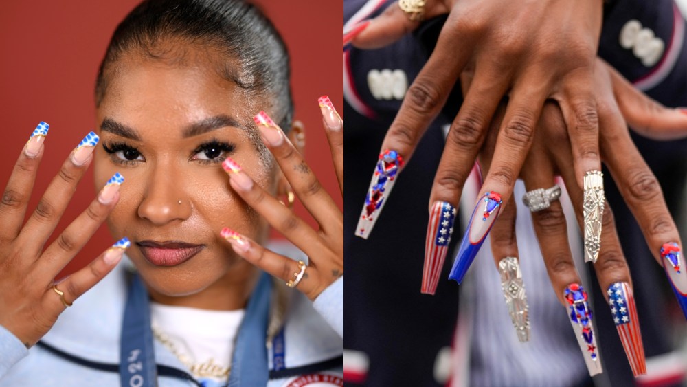 nail-art-is-trending-at-2024-paris-olympics:-jordan-chiles,-coco-gauff-and-more-athletes-sporting-french-tips,-patriotic-hues-and-themed decals