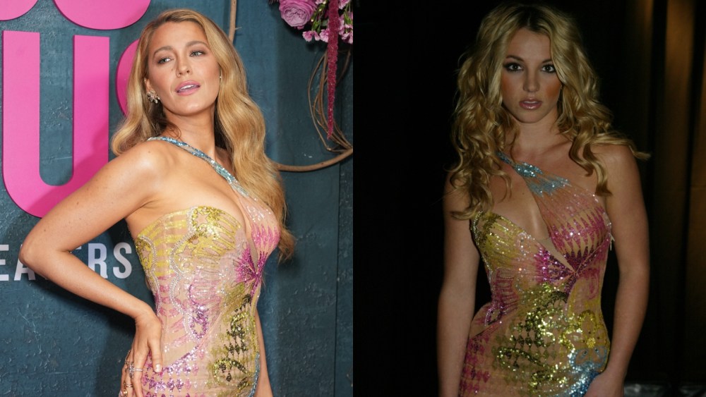 blake-lively-revives-britney-spears’-y2k-era-versace-dress-at-‘it-ends-with-us’-premiere,-earns-praise-from-donatella versace