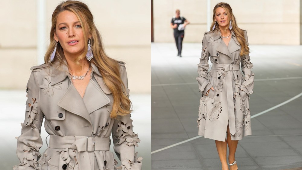 blake-lively-continues-her-flower-power-era-in-burberry-trenchcoat-during-‘it-ends-with-us’-press-tour-in london