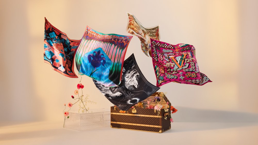 louis-vuitton-unveils-floral-themed-silk-squares-reimagined-by-five-contemporary artists