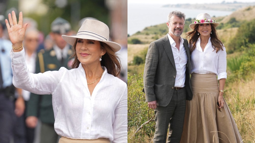 queen-mary-of-denmark-embraces-quiet-luxury-in-pieces-by-bagutta-and-more-during-royal-summer-tour-with-king frederik