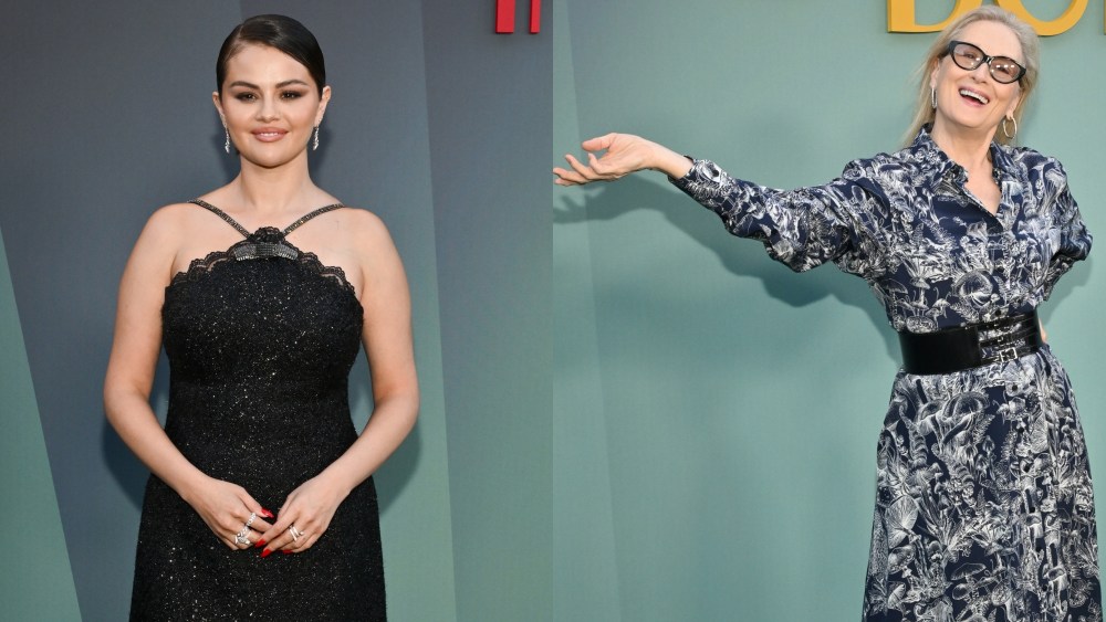 selena-gomez-puts-a-sparkling-spin-on-the-little-black-dress-in-self-portrait;-meryl-streep-commands-attention-in-stella-mccartney-and-more-from-the-‘only-murders-in-the-building’-season-four premiere