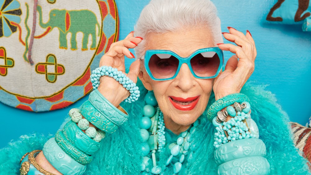 iris-apfel,-the-late-color-happy-style-icon,-is-the-focus-of-a-new-posthumous book