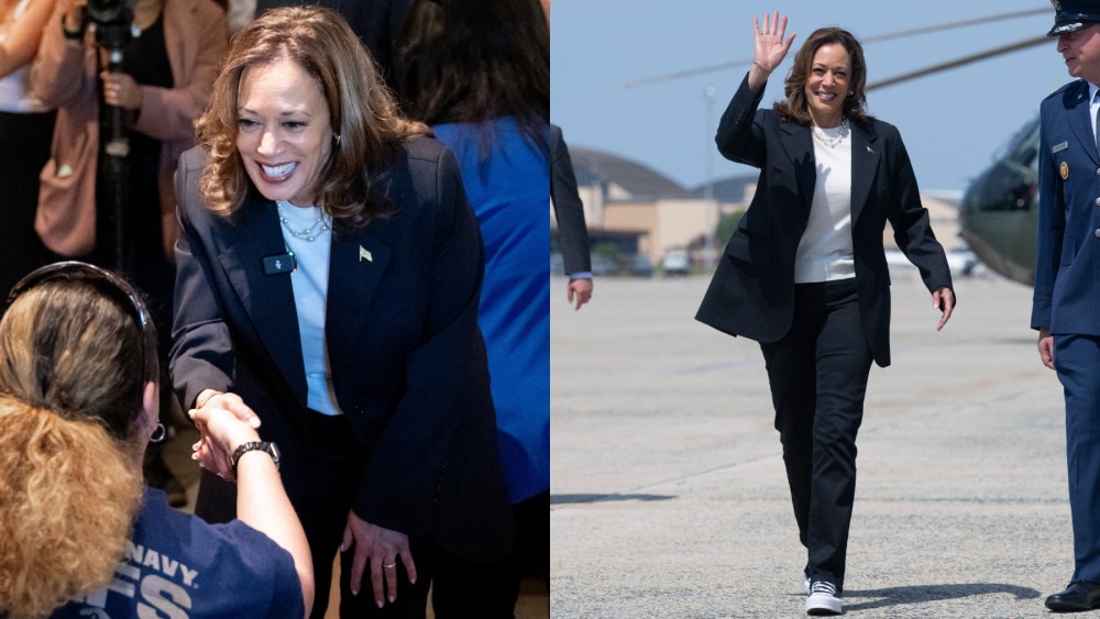 kamala-harris-revives-converse-chucks-and-pearls-outfit-combo-while-campaigning-in-georgia-with-tim walz