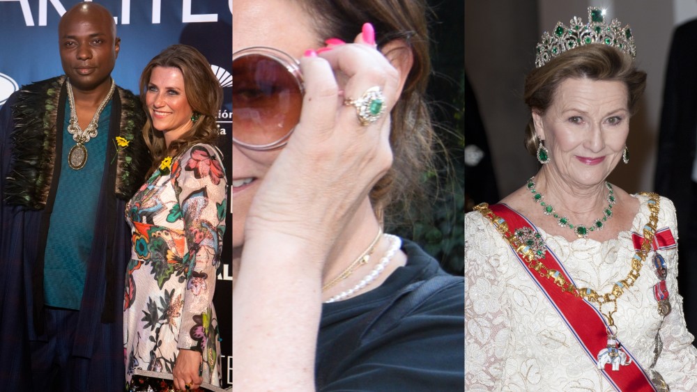 a-look-at-princess-martha-louise-of-norway’s-emerald-engagement-ring-and-more-dazzling-jewels-from-norway’s-royal-family vault