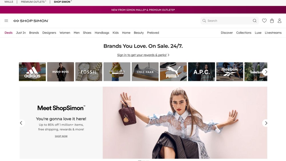 exclusive:-simon-rebrands-and-revamps-e-commerce-site-with-large-sale-priced assortment