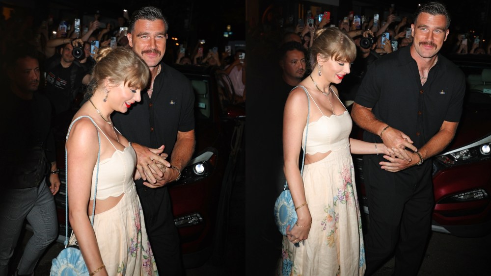 taylor-swift-brings-coquette-styling-to-karen-elson’s-wedding-in-floral-zimmermann-dress-with-travis kelce