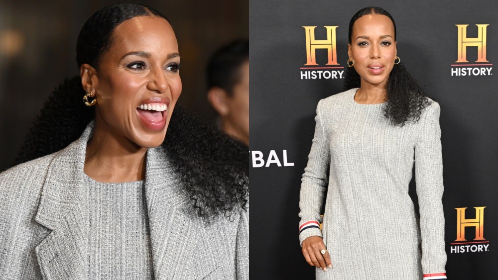 kerry-washington-puts-feminine-spin-on-suiting-in-tweed-thom-browne-blazer-and-minidress-at-history-talks event