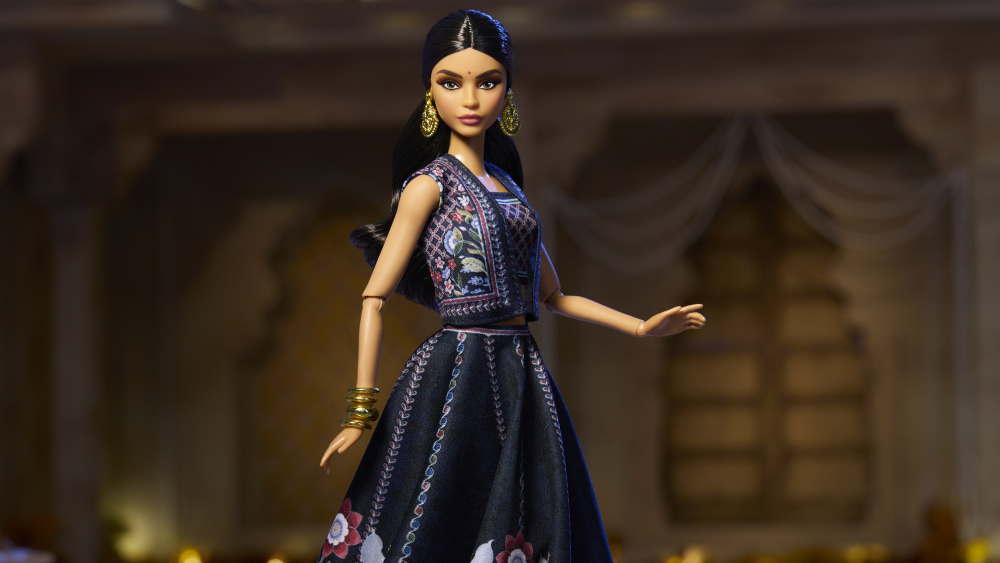 barbie-taps-anita-dongre-as-its-first-indian-designer-for-diwali doll