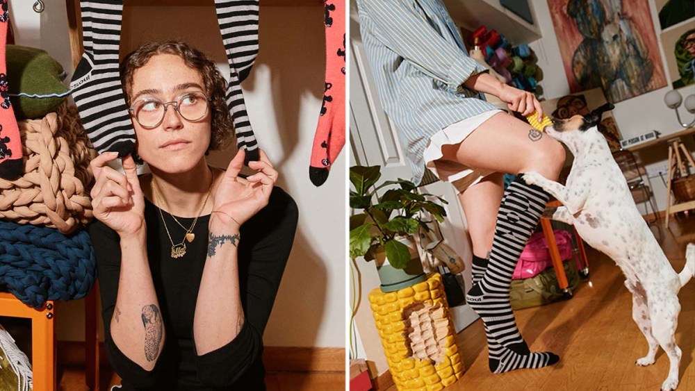 ella-emhoff-teams-up-with-doublesoul-for-eco-friendly-sock-collection-featuring-nostalgia-fueled-designs