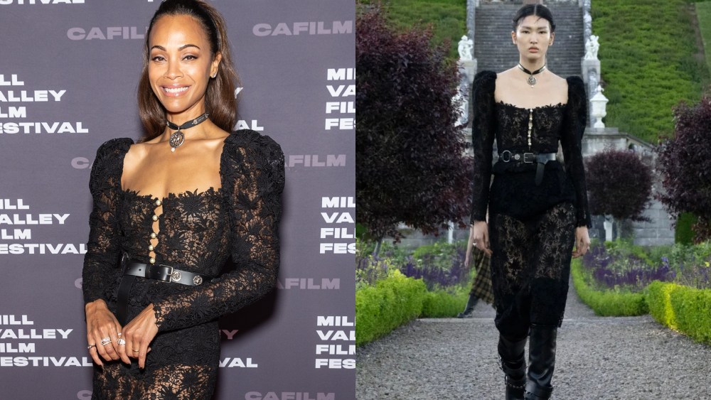 zoe-saldana-favors-botanical-inspired-lace-in-dior-for-the-‘emilia-perez’-mill-valley-film-festival premiere