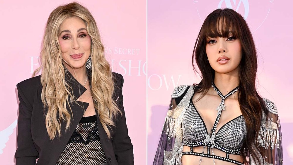 cher-goes-big-in-balloon-pants,-blackpink’s-lisa-sees-stars-and-more-arrivals-for-victoria’s-secret-fashion-show-2024-red carpet