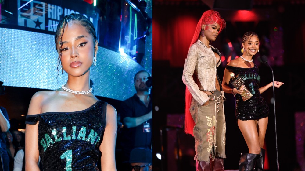 tyla-does-glam-sport-in-vintage-sequined-galliano-minidress-for-2024-bet-hip-hop awards