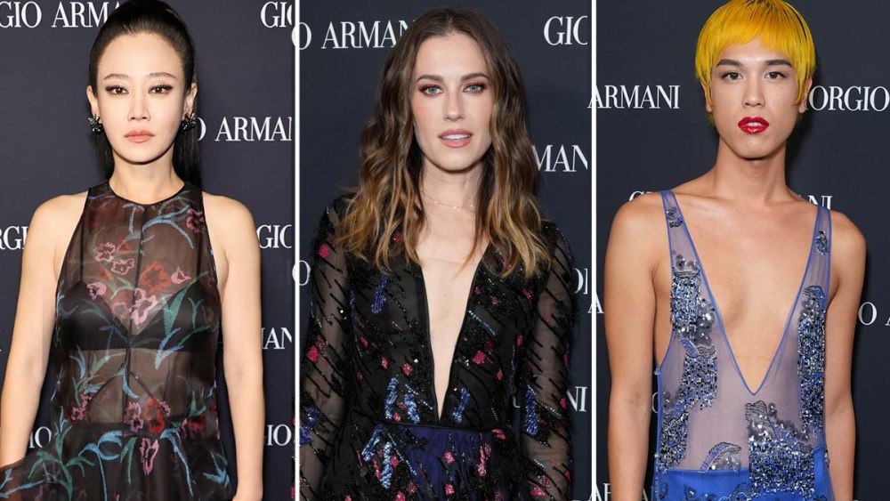 from-subtle-to-sultry:-allison-williams-and-more-stars-in-sheer-dresses-for-giorgio-armani’s-fashion-show-red-carpet-in-new york