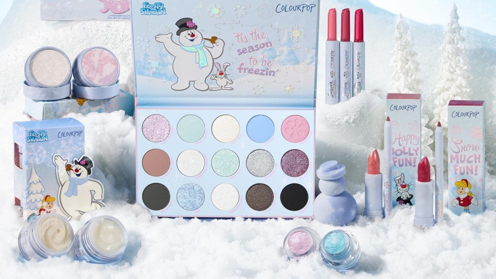 colourpop-and-frosty-the-snowman-welcome-the-holiday-season-with-winter-hued-makeup collection