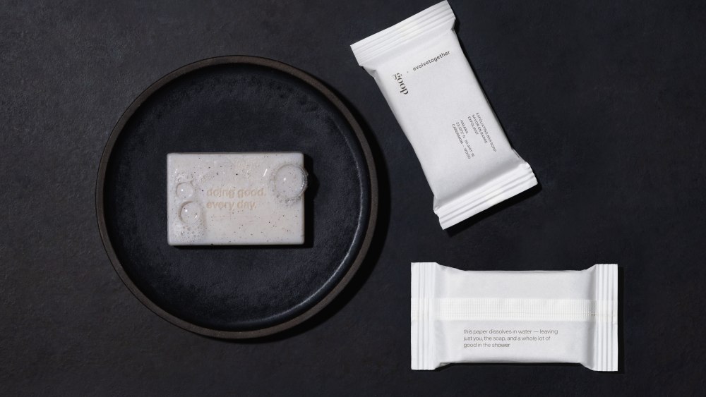 exclusive:-evolvetogether-teams-up-with-gwyneth-paltrow-and-goop-on-limited-edition-zero-waste,-soap-with-dissolvable wrapper