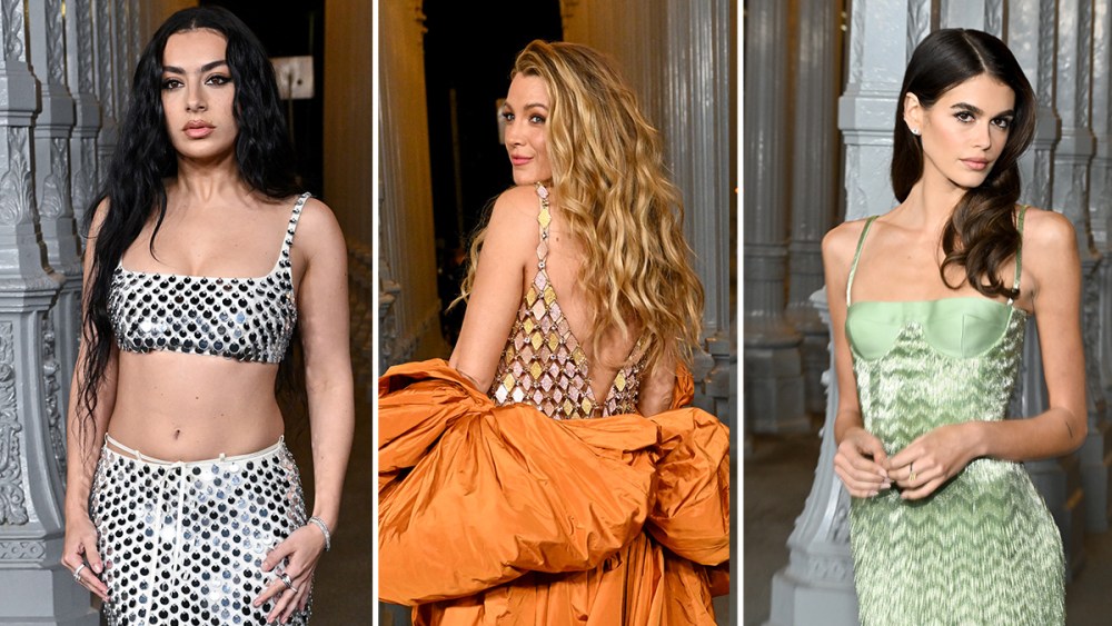 charli-xcx,-blake-lively-and-more-stars-embraced-playful-metallics-for-the-lacma-art-+-film-gala-2024-red carpet