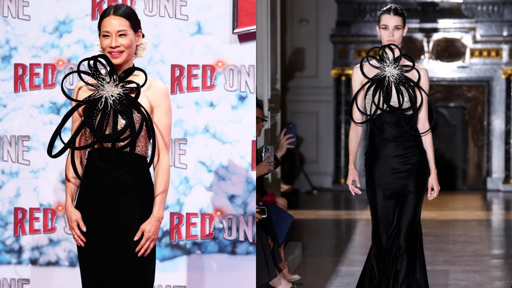 lucy-liu-sparks-the-drama-in-zuhair-murad-gown-with-sculptural-bodice-for-the-‘red-one’-berlin premiere