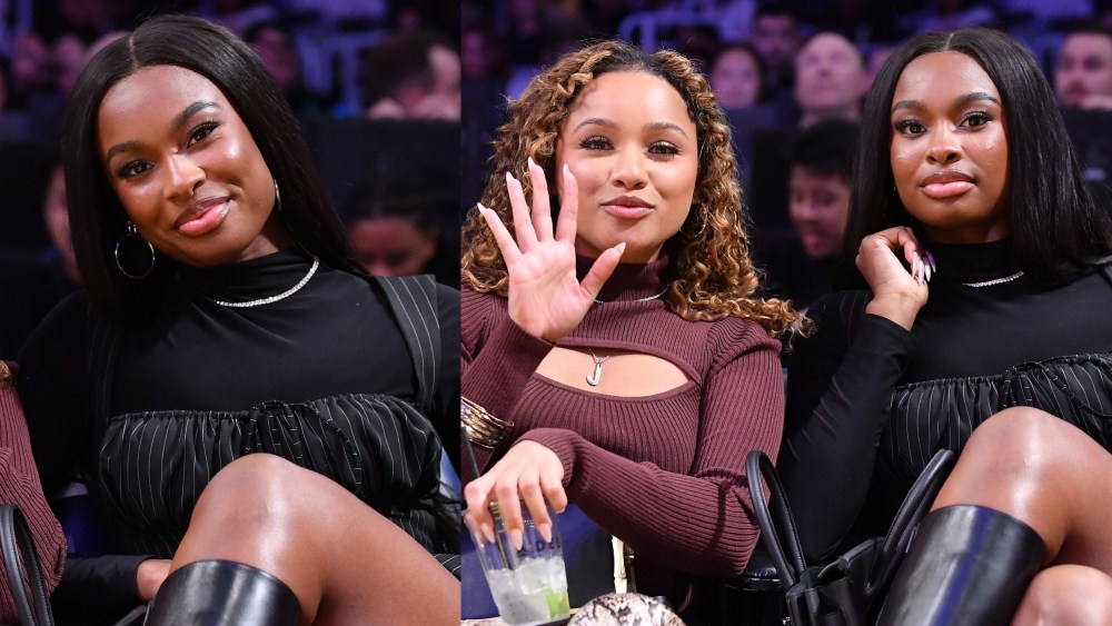 coco-jones-channels-y2k-style-in-lbd-for-the-los-angeles-lakers-and-cleveland-cavaliers game