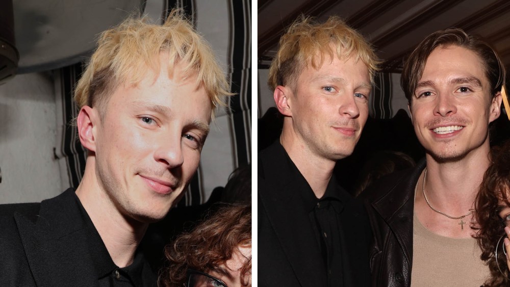 drew-starkey-embraces-blonde-ambition-with-new-haircut-and-bleached-eyebrows-at-w-magazine’s-golden-globes-2025 party