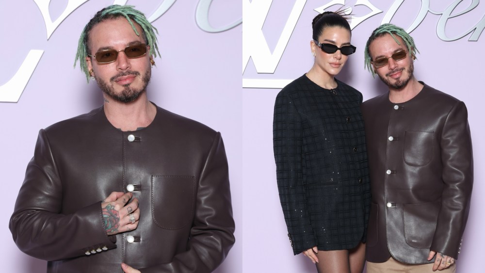 j-balvin-and-girlfriend-valentina-ferrer-suit-up-for-louis-vuitton-men’s-fall-2025-fashion-show-in paris